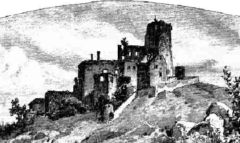 Painting of the castle.